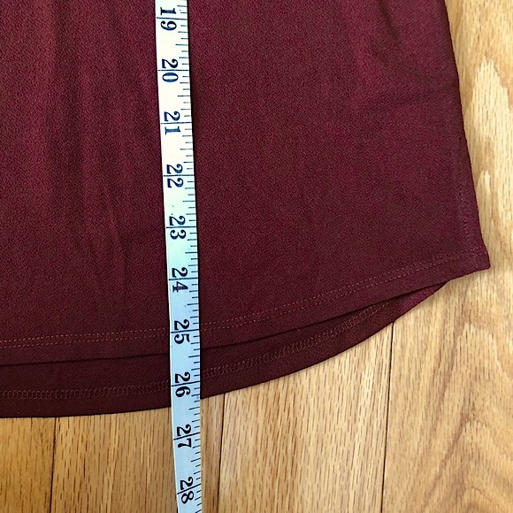 NWT: Burnt Orange Keyhole Blouse w/ Sparkle Charm - Picture 15 of 16